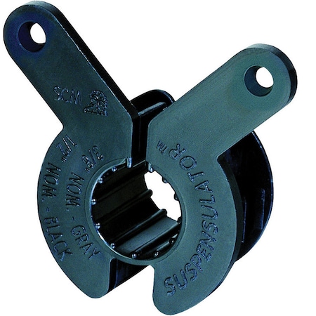 Sioux Chief Sioux Chief Suspensulator 3/4 in. Black Plastic Suspension Pipe Clamps, PK5 558-E3PK2